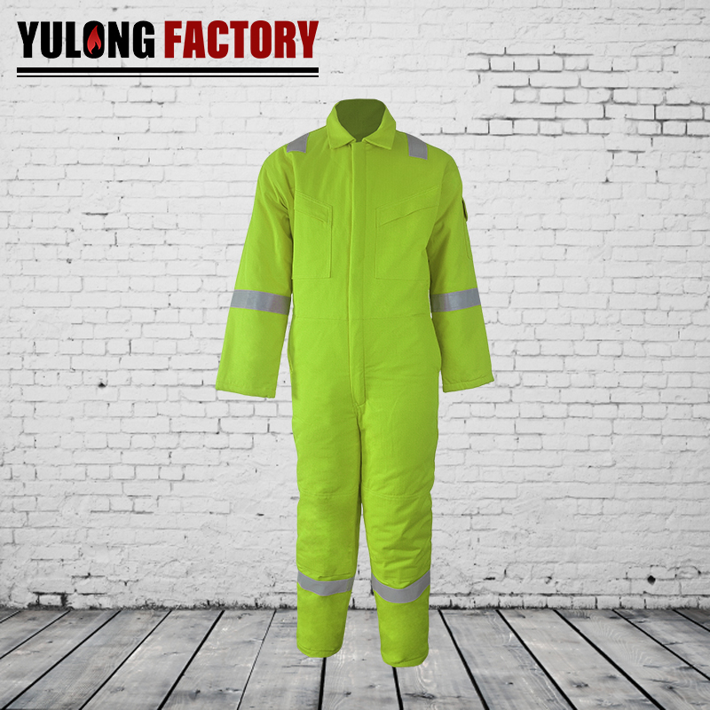 全棉阻燃高可視連體服